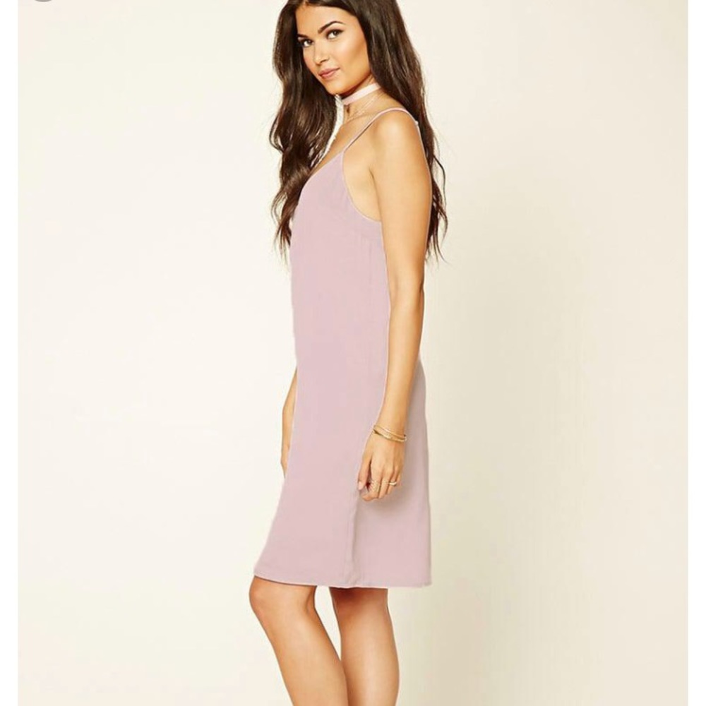 NEW Contemporary Lavender Slip Dress, Forever 21
